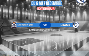 Matchs du week-end du 6 et 7 décembre en exterieur