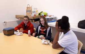 Bon travail ce matin...pause dej