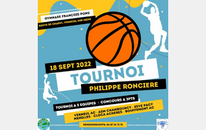 Tournoi Philippe RONCIERE SF