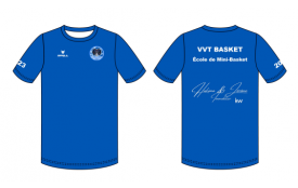 maillot école de basket 10 ans