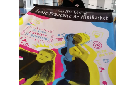 Labellisation de l’école de mini basket d VacBasket