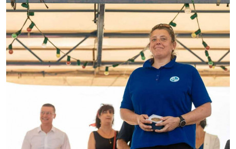 Médaille de la ville pour notre présidente